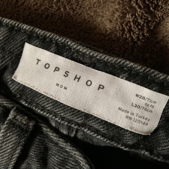 Topshop Mom Jeans - Picture 2 of 4